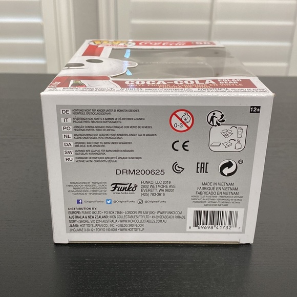 Funko Coca-Cola Diamond Collection Pop! Ad Icons Coca-Cola Polar Bear Figure - Picture 8 of 11